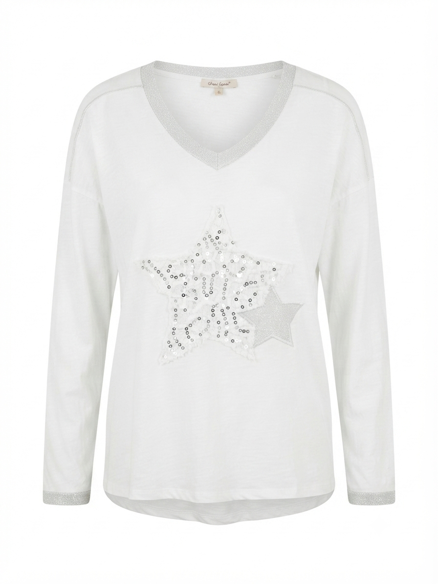 Italian star light weight top
